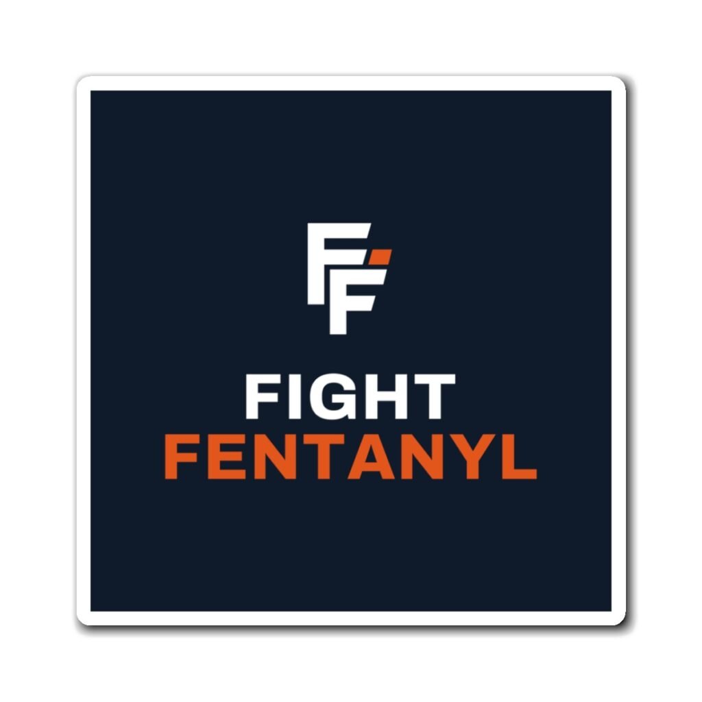 Fight Fentanyl Kitchen Magnet