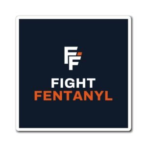 Fight Fentanyl Kitchen Magnet