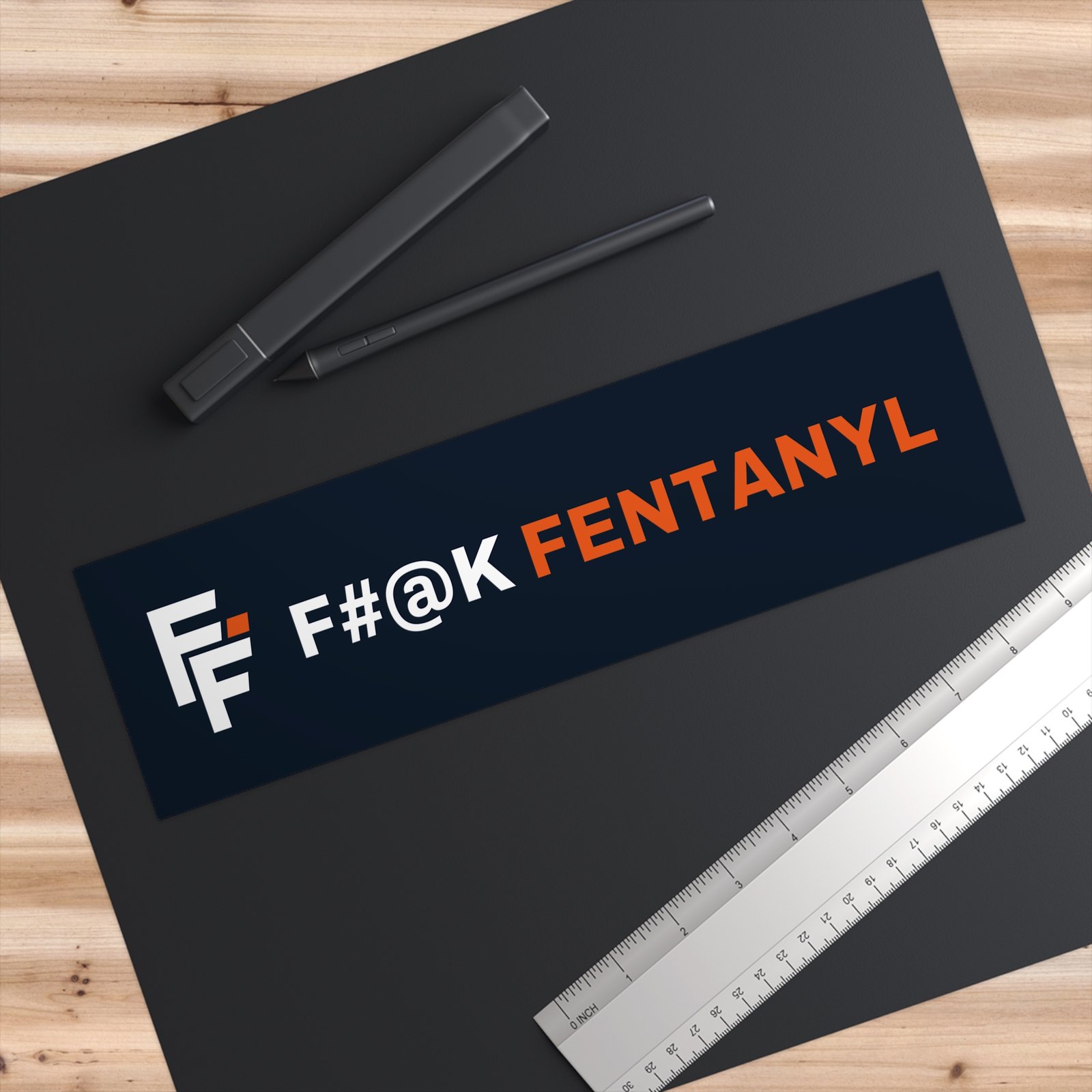 F#@k Fentanyl Bumper Sticker - Image 3
