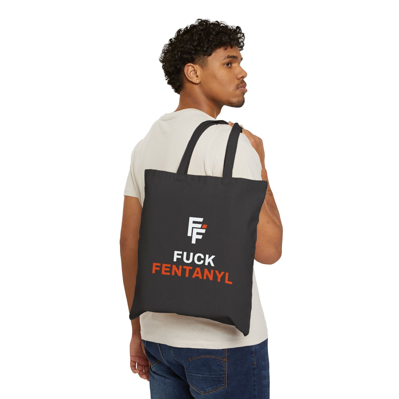 Fuck Fentanyl Tote Bag - Image 3